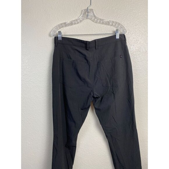 GRANDSLAM Performance Mens Golf Chino Pants Black Size 32x30 - Picture 13 of 14